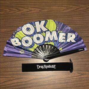 OK Boomer Fan by Drag Syndicate